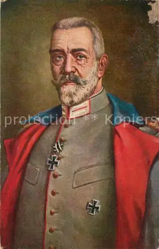 AK / Ansichtskarte Militaria Stab Generaele Deutschland von Bethmann-Hollweg Eisernes Kreuz