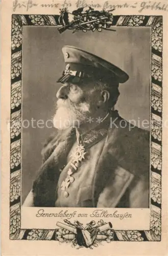 AK / Ansichtskarte Militaria Stab Generaele von Falkenhausen Eisernes Kreuz
