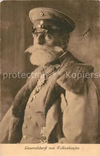 AK / Ansichtskarte Militaria Stab Generaele von Falkenhausen Eisernes Kreuz
