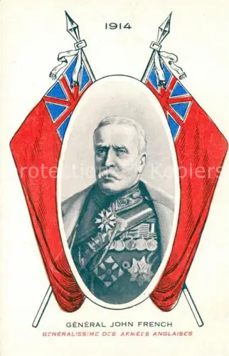 AK / Ansichtskarte Militaria UK England General John French 
