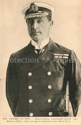 AK / Ansichtskarte Militaria France  WK1 Admiral Jellicoe Portrait 