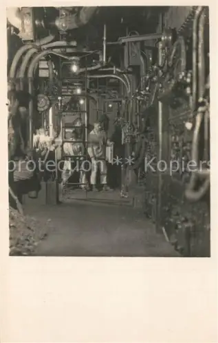 AK / Ansichtskarte Militaria Marine SMS Prinz Eugen Kesselraum Foto