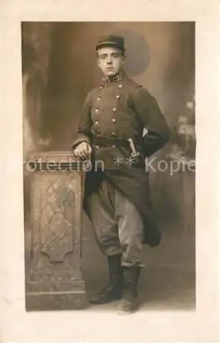 AK / Ansichtskarte 022 Regiment Infanterie Bourgoin-Jallieu La Tour-du-Pin 38 Isere Foto Portrait