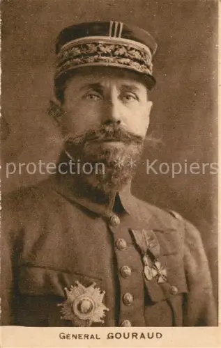 AK / Ansichtskarte Militaria France  WK1 General Gouraud