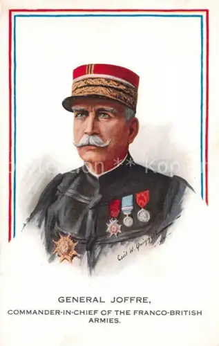 AK / Ansichtskarte Militaria France  WK1 General Joffre