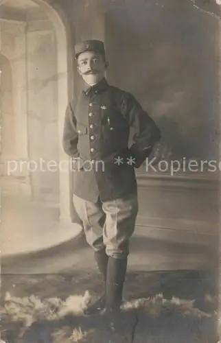 AK / Ansichtskarte 002 Regiment Infanterie GRANVILLE 50 Manche Soldat Foto Portrait