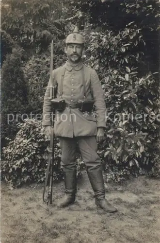 AK / Ansichtskarte 005 Regiment Bayern 005 Infanterie Bamberg Passau Soldat Portrait Landsturm