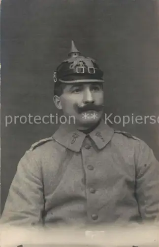 AK / Ansichtskarte 009 Regiment Bayern 009 Infanterie Wuerzburg Foto Soldat Portrait