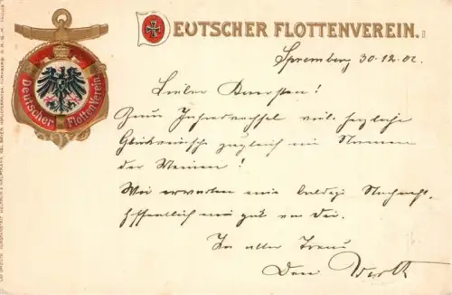 AK / Ansichtskarte Marine  Warships Deutschland Deutscher Flottenverein Werbe-PK