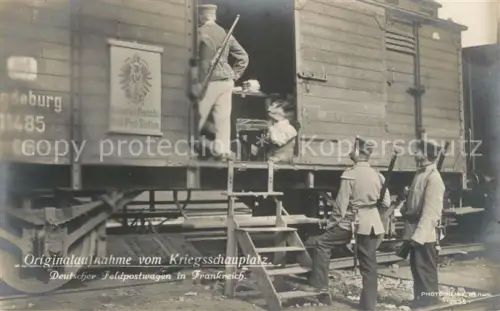 AK / Ansichtskarte MAGDEBURG Feldpostwagen Photodienst 2935 WK1 Militaria