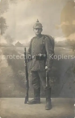 AK / Ansichtskarte 020 Regiment IR 020 Infanterie Wittenberg Foto Soldat Portrait