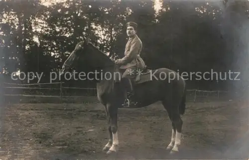 AK / Ansichtskarte Minden  Westfalen Weser NRW Wk1 Kavallerie Foto 