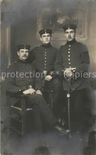 AK / Ansichtskarte Minden  Westfalen Weser NRW WK1 Foto Soldaten