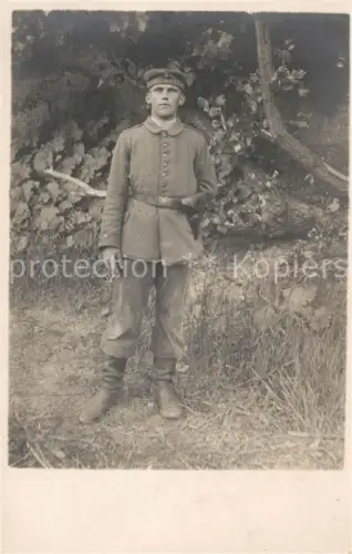 AK / Ansichtskarte Schorndorf  Wuerttemberg WK1 Portraitfoto Landwehr