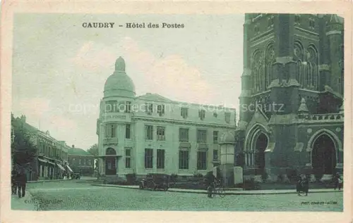 AK / Ansichtskarte Caudry CAMBRAI 59 Nord Hôtel des Postes