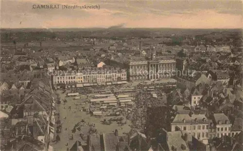 AK / Ansichtskarte CAMBRAI 59 Nord Vue panoramique sur la ville vue aérienne