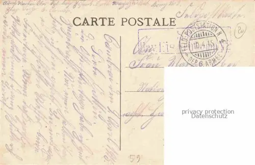 AK / Ansichtskarte CAMBRAI 59 Nord Caserne Faidherbe