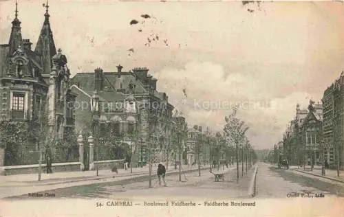 AK / Ansichtskarte CAMBRAI 59 Nord Boulevard Faidherbe