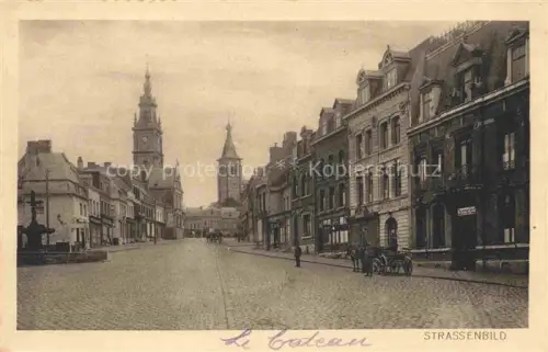 AK / Ansichtskarte Le Cateau-Cambresis CAMBRAI 59 Nord Strassenbild Feldpost Pruefstempel