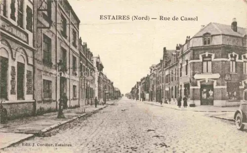AK / Ansichtskarte Estaires Dunkerque 59 Nord Rue de Cassel