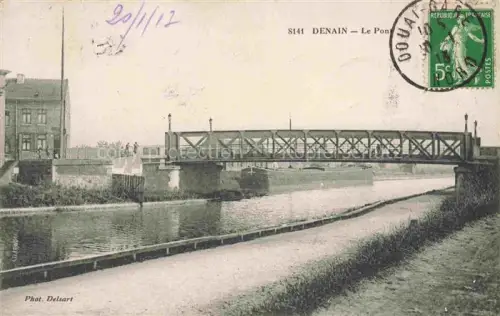 AK / Ansichtskarte Denain Valenciennes 59 Nord Le pont