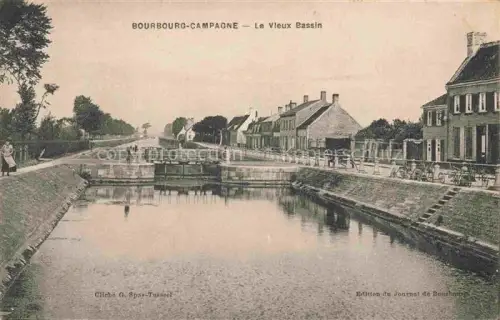 AK / Ansichtskarte Bourbourg-Campagne Dunkerque 59 Nord Le vieux bassin