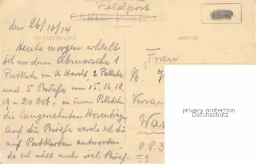 AK / Ansichtskarte Bouchain Valenciennes 59 Nord Propriété de M. Leclercq-Florentin