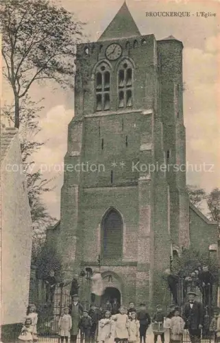 AK / Ansichtskarte Brouckerque Dunkerque 59 Nord Eglise