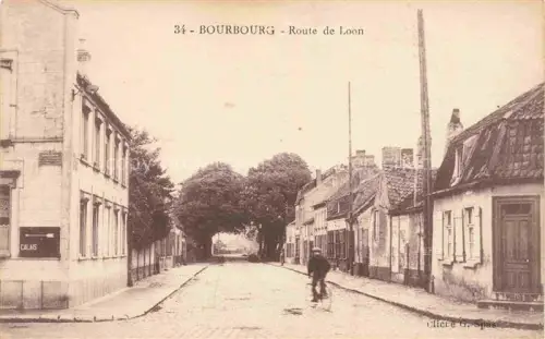 AK / Ansichtskarte Bourbourg-Campagne Dunkerque 59 Nord Route de Loon