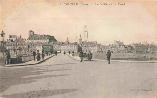 AK / Ansichtskarte Decize NEVERS 58 Nievre La ville et le pont