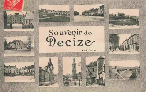 AK / Ansichtskarte Decize NEVERS 58 Nievre Souvenir de la vielle vues d'ensemble