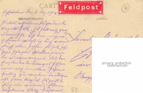 AK / Ansichtskarte Bergues Dunkerque 59 Nord Vue générale Feldpost