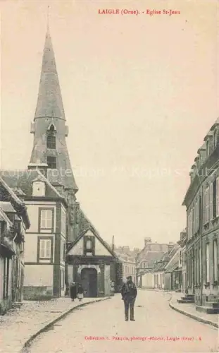 AK / Ansichtskarte Laigle L Aigle Mortagne-au-Perche 61 Orne Eglise St. Jean