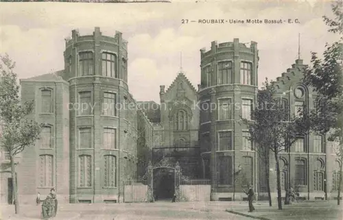 AK / Ansichtskarte ROUBAIX 59 Nord Usine Motte Bossut