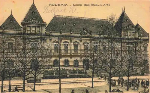 AK / Ansichtskarte ROUBAIX 59 Nord Ecole des Beaux Arts