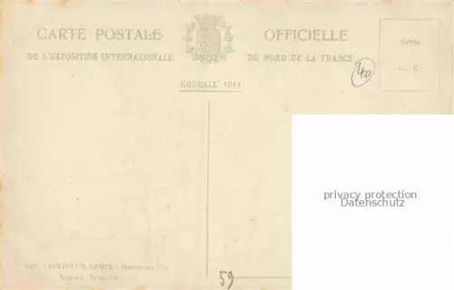 AK / Ansichtskarte ROUBAIX 59 Nord Exposition Internationale du Nord de la France Village Flamand