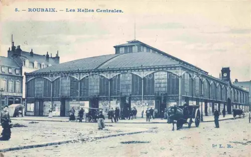 AK / Ansichtskarte ROUBAIX 59 Nord Les Halles Centrales