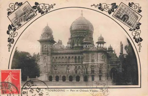 AK / Ansichtskarte TOURCOING LILLE 59 Nord Parc et Château Vaissier
