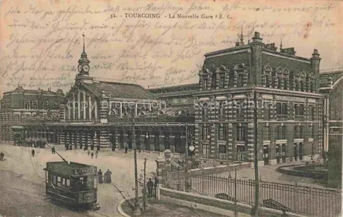 AK / Ansichtskarte TOURCOING LILLE 59 Nord La nouvelle gare