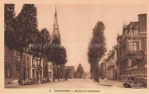AK / Ansichtskarte TOURCOING LILLE 59 Nord Boulevard Gambetta