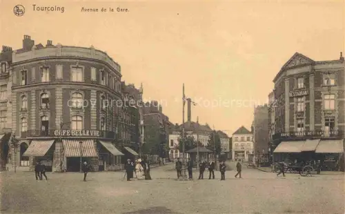 AK / Ansichtskarte TOURCOING LILLE 59 Nord Avenue de la Gare