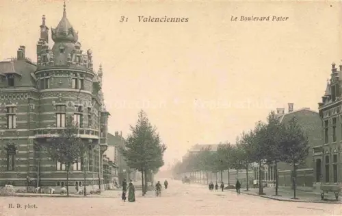AK / Ansichtskarte VALENCIENNES 59 Nord Le Boulevard Pater