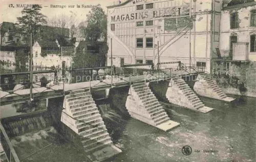 AK / Ansichtskarte Maubeuge Avesnes-sur-Helpe 59 Nord Barrage sur la Sambre