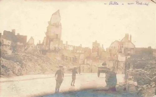 AK / Ansichtskarte LILLE 59 Nord Près de la gare Ruines Grande Guerre Truemmer 1. Weltkrieg