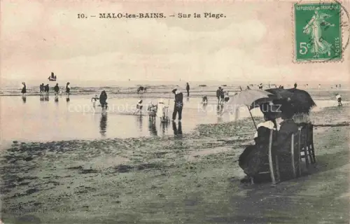 AK / Ansichtskarte Malo-les-Bains Dunkerque 59 Nord Sur la plage