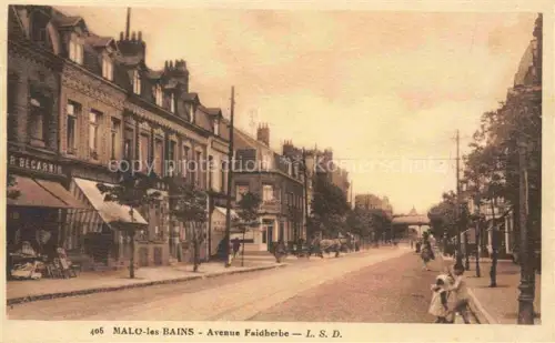 AK / Ansichtskarte Malo-les-Bains Dunkerque 59 Nord Avenue Faidherbe