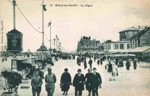 AK / Ansichtskarte Malo-les-Bains Dunkerque 59 Nord La digue