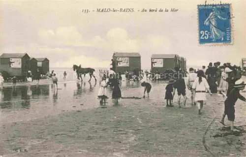 AK / Ansichtskarte Malo-les-Bains Dunkerque 59 Nord Au bord de la mer