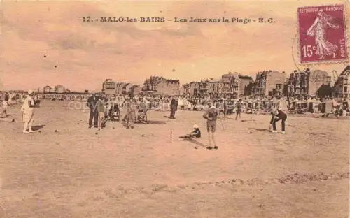 AK / Ansichtskarte Malo-les-Bains Dunkerque 59 Nord Les jeux sur la plage