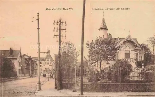 AK / Ansichtskarte Malo-les-Bains Dunkerque 59 Nord Chalets Avenue du Casino